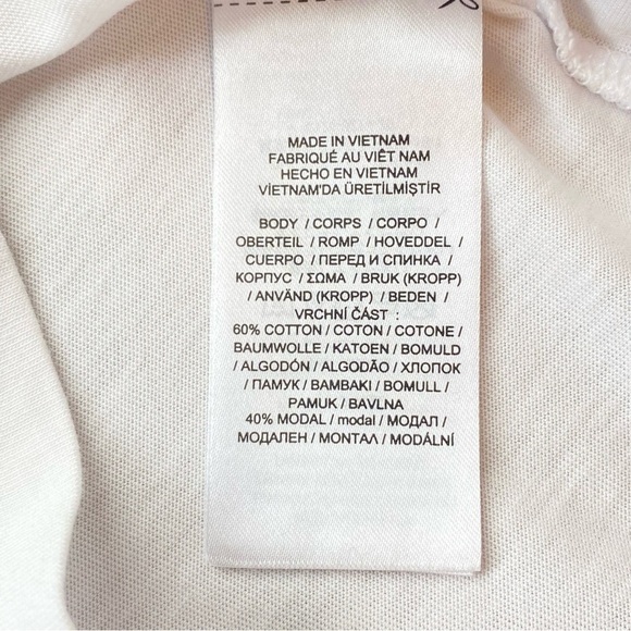 Lauren Ralph Lauren Logo Short Sleeve T-Shirt White with Cursive Lettering PXS - Picture 8 of 11